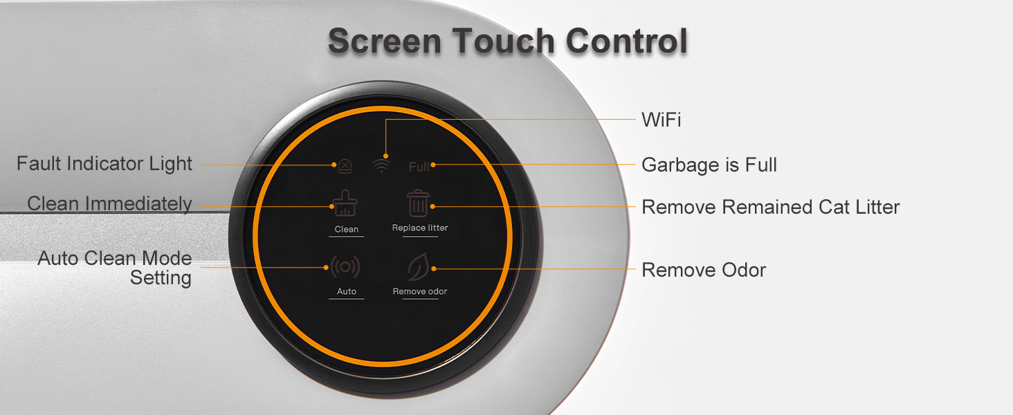 65L Self-Cleaning Cat Litter Box – Automatic, Smart App Control - COOLCrown Store
