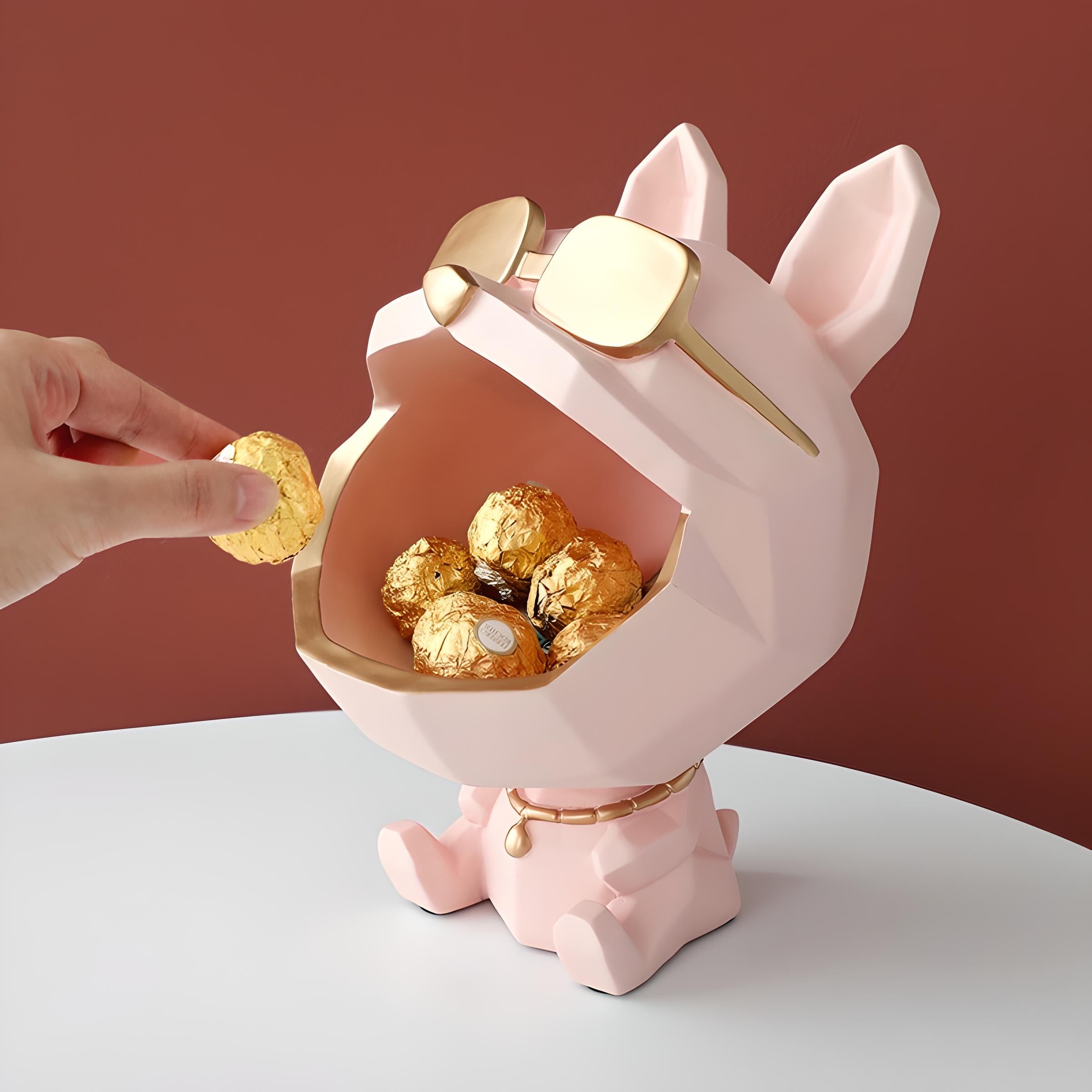 Cool Dog Figurine Storage Box Decor - COOLCrown Store