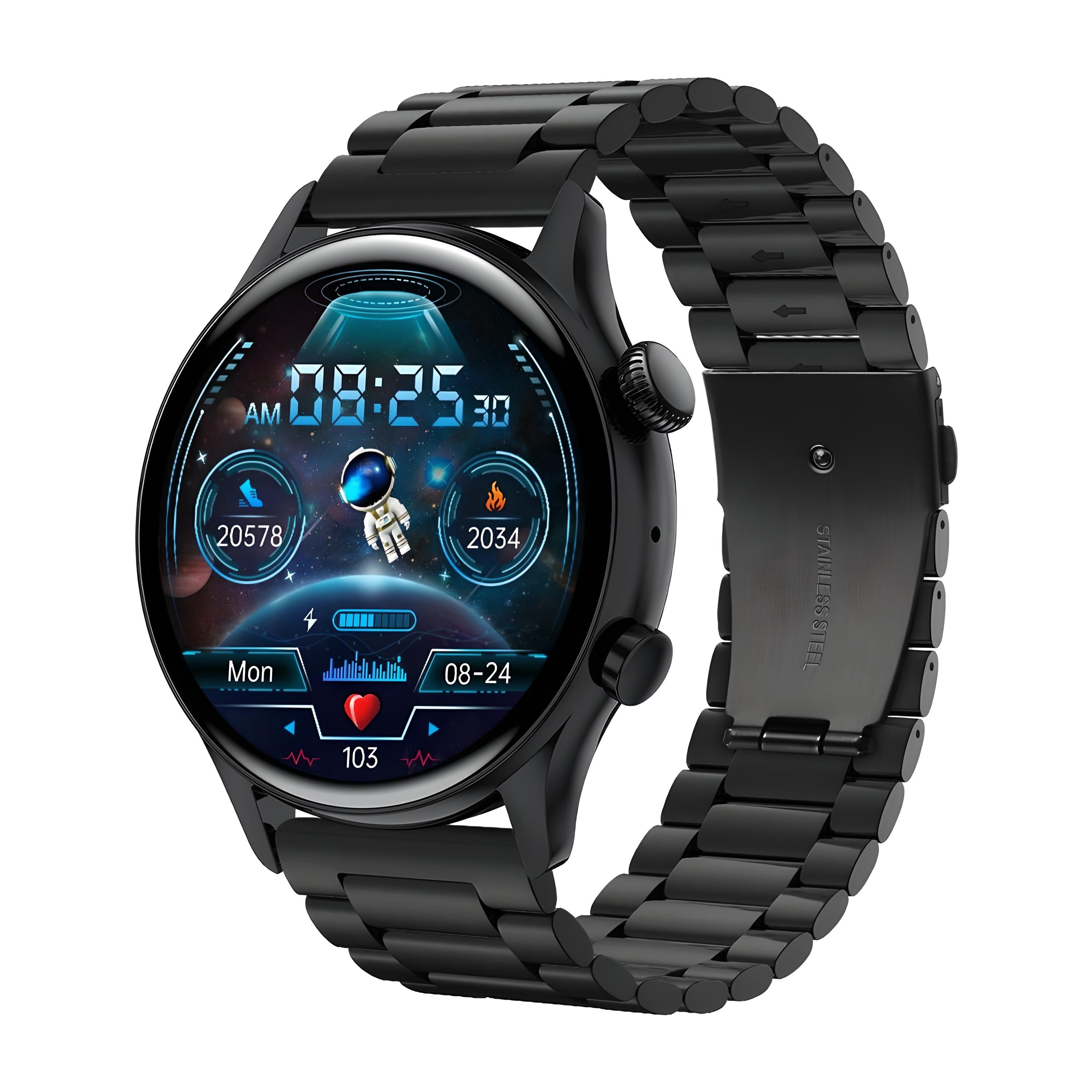 GT4 Pro+ Smartwatch GPS NFC AMOLED Bluetooth Call Tracker Watch - COOLCrown Store