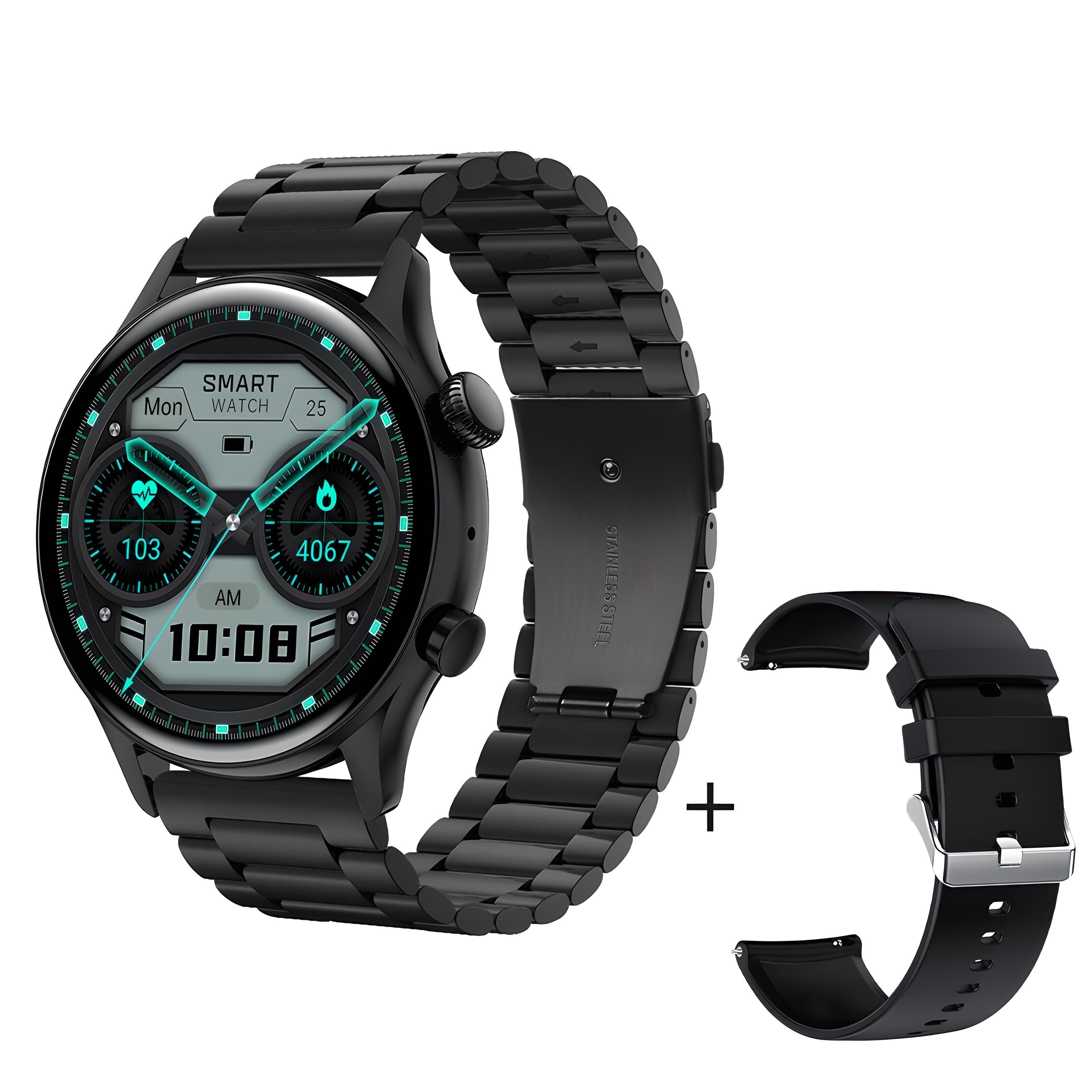 GT4 Pro+ Smartwatch GPS NFC AMOLED Bluetooth Call Tracker Watch - COOLCrown Store