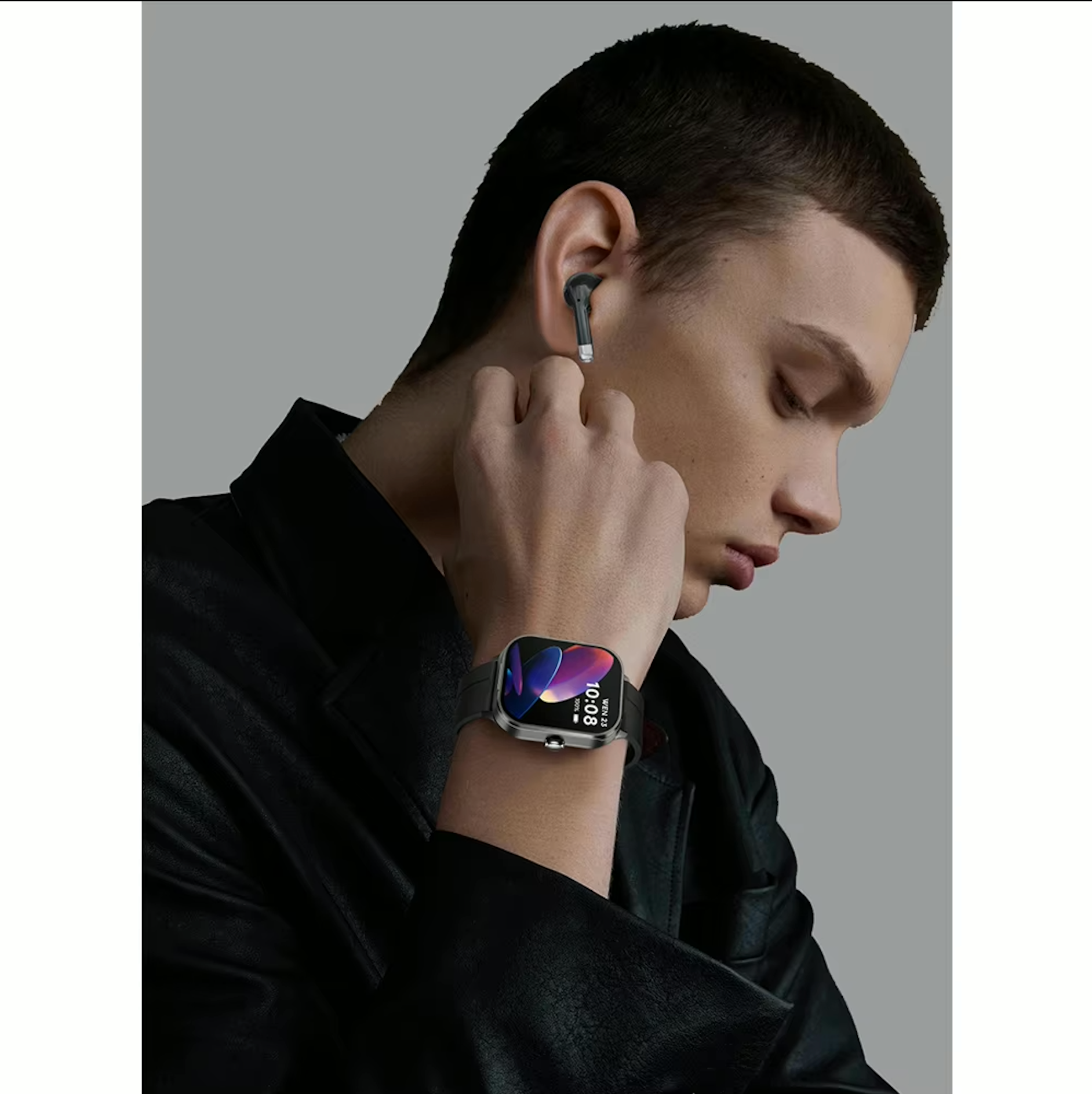 Smart Watch With Bluetooth Earphones - COOLCrown Store