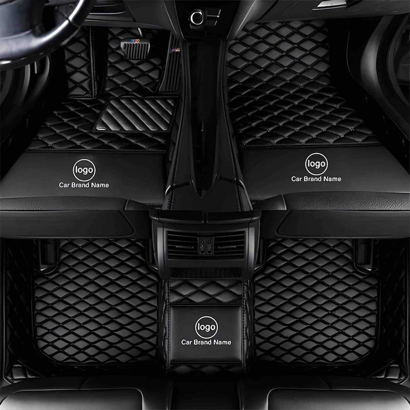 Premium Custom Luxury Car Floor Mats – Waterproof, Full Set for All Car Models - COOLCrown Store