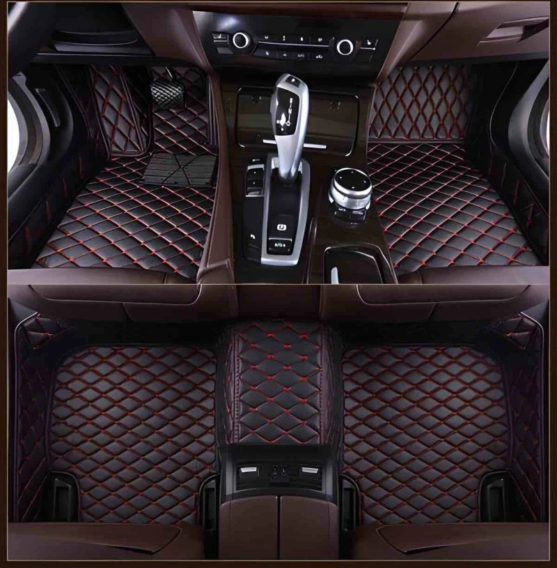 Premium Custom Luxury Car Floor Mats – Waterproof, Full Set for All Car Models - COOLCrown Store