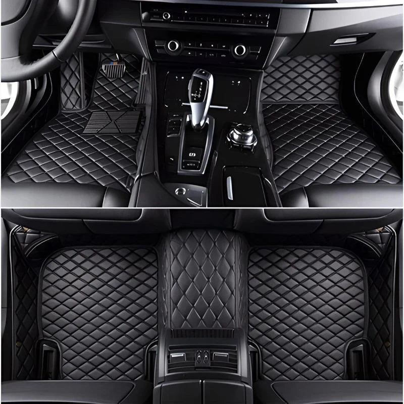 Premium Custom Luxury Car Floor Mats – Waterproof, Full Set for All Car Models - COOLCrown Store