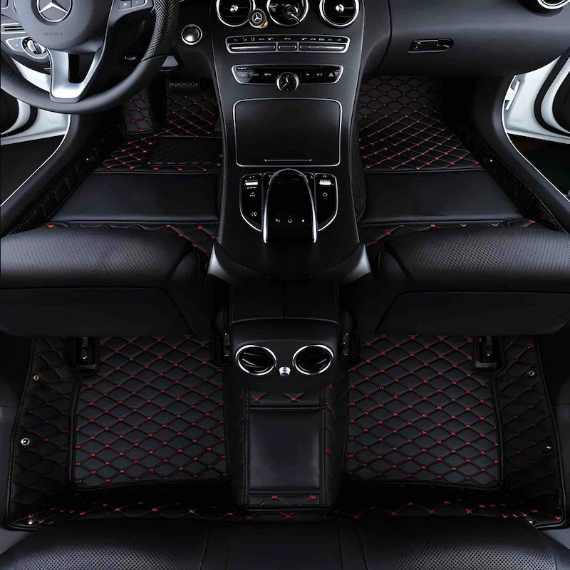 Premium Custom Luxury Car Floor Mats – Waterproof, Full Set for All Car Models - COOLCrown Store