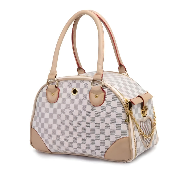 Foldable PU Leather Pet Carrier Bag – Small Dog & Cat Tote - COOLCrown Store