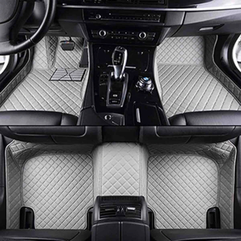 Premium Custom Luxury Car Floor Mats – Waterproof, Full Set for All Car Models - COOLCrown Store