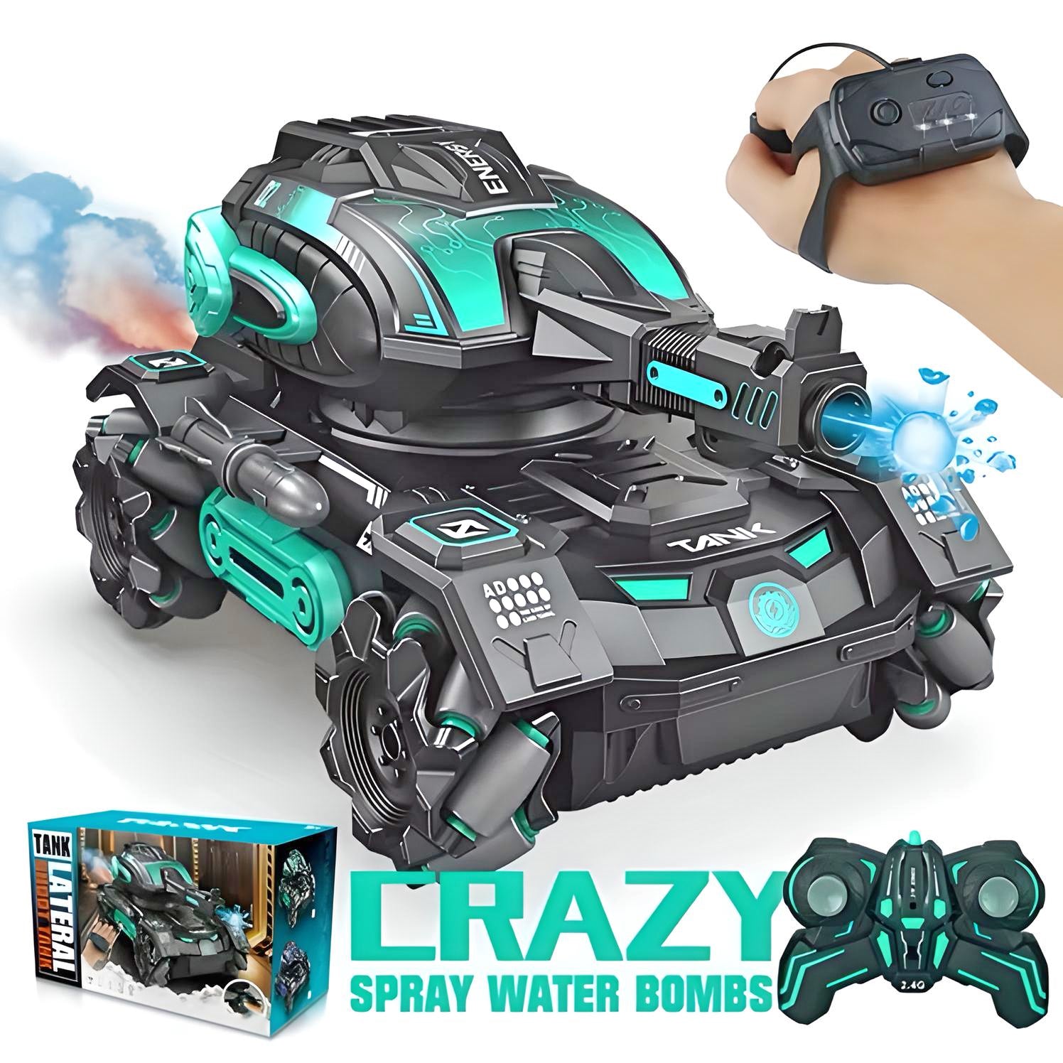 Remote Control Water Tank Toy - COOLCrown Store