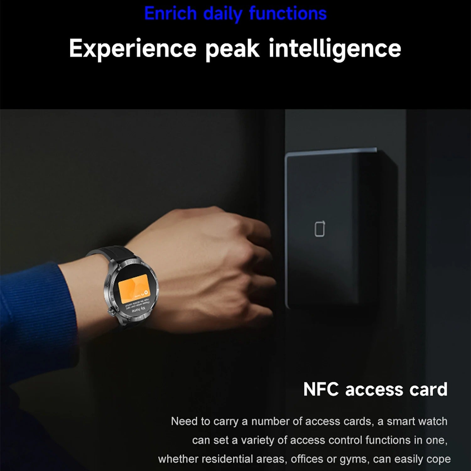 GT4 Pro+ Smartwatch GPS NFC AMOLED Bluetooth Call Tracker Watch - COOLCrown Store