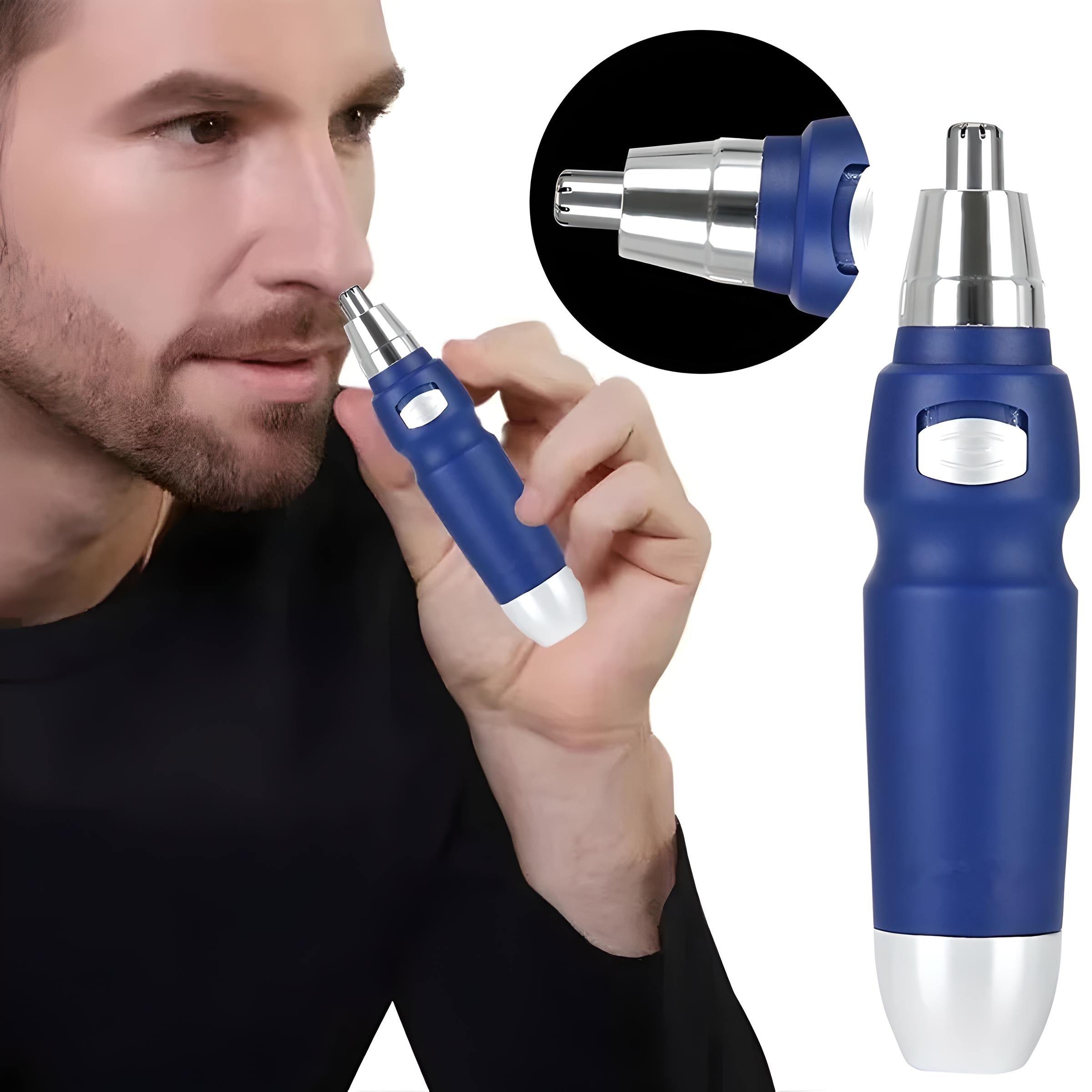 Portable Electric Nose & Ear Hair Trimmer for Men & Women – 2-in-1 Groomer - COOLCrown Store