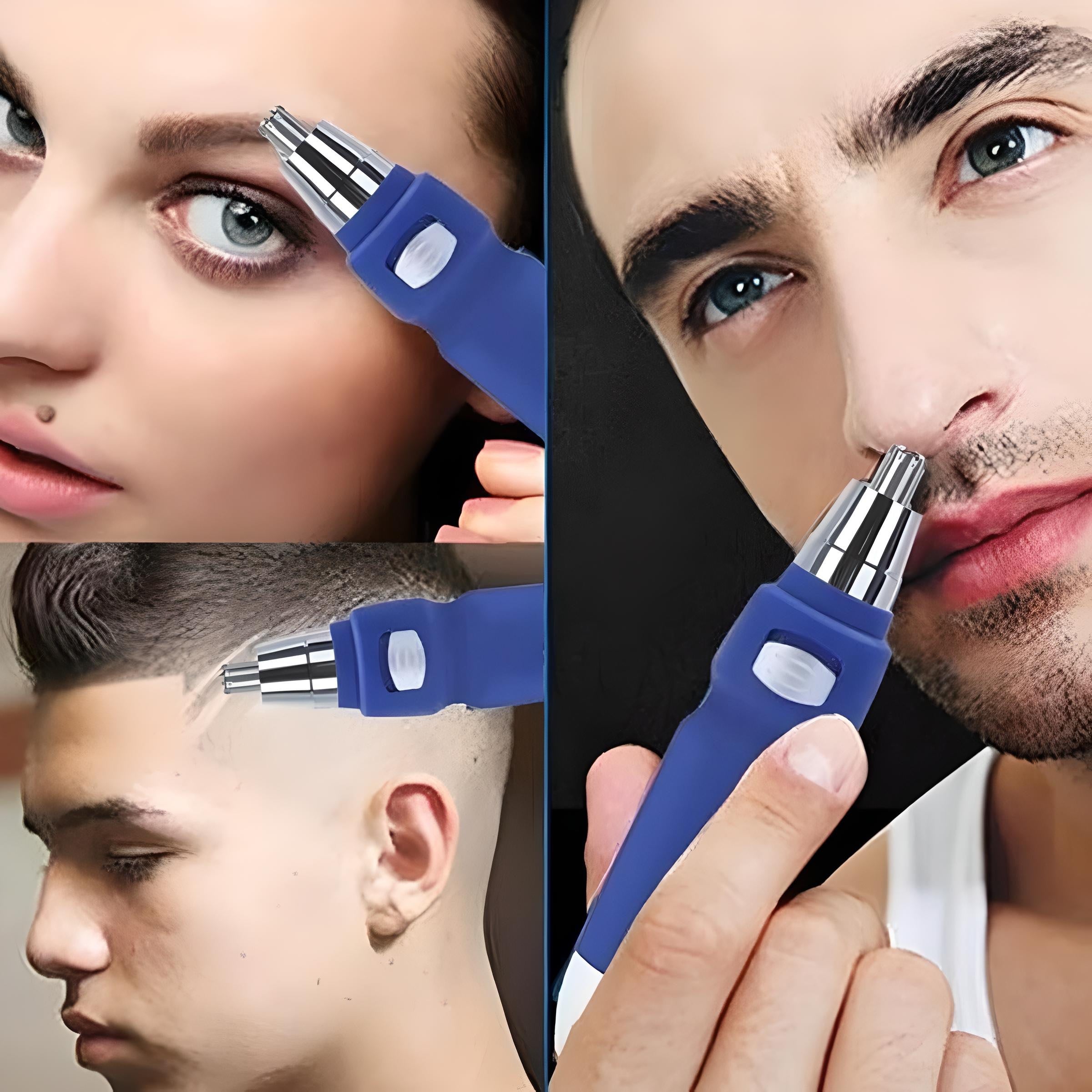Portable Electric Nose & Ear Hair Trimmer for Men & Women – 2-in-1 Groomer - COOLCrown Store
