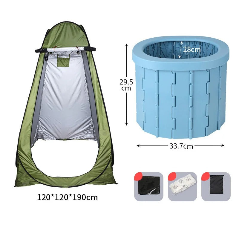 Autcarible Portable Toilet Folding Seat - COOLCrown Store