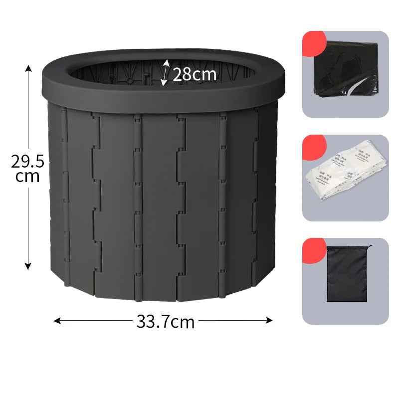 Autcarible Portable Toilet Folding Seat - COOLCrown Store