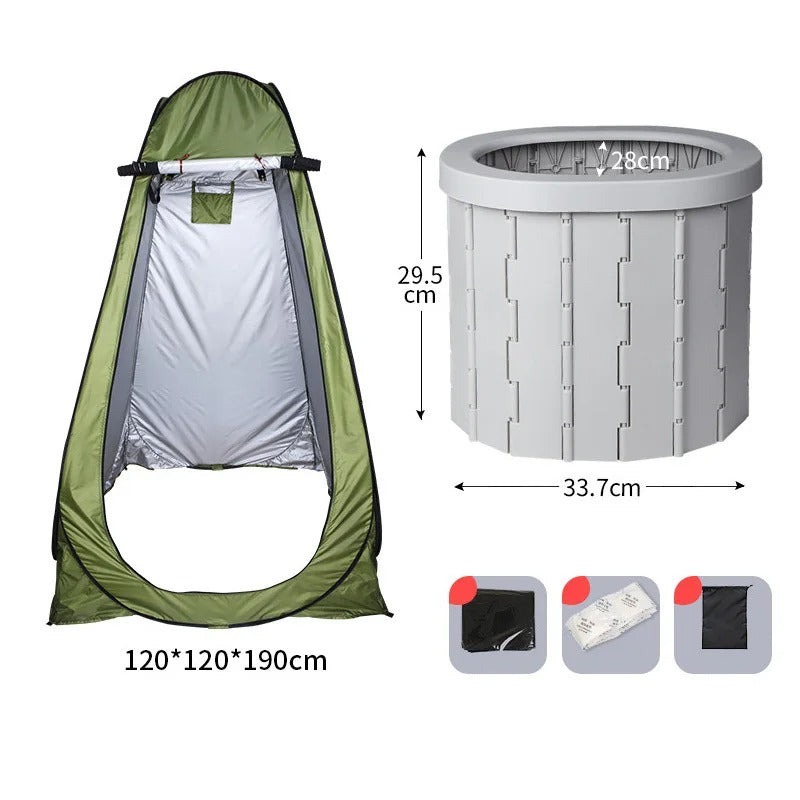 Autcarible Portable Toilet Folding Seat - COOLCrown Store