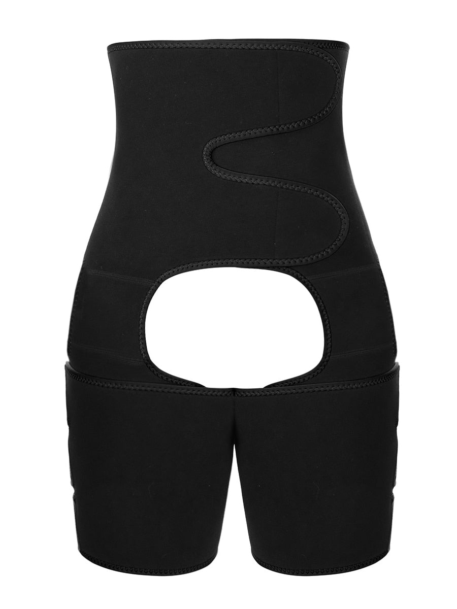 Slim Thigh Waist Trimmer Leg Shapers Slimming Belt Waist Trainer Sweat Shapewear - COOLCrown Store