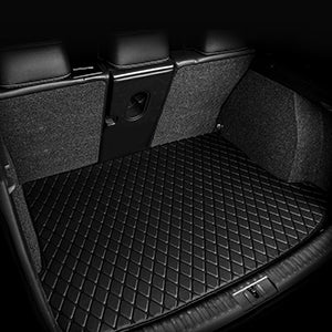 Premium Custom Luxury Car Leather Floor Mat - Full Set - All car Models - COOLCrown Store