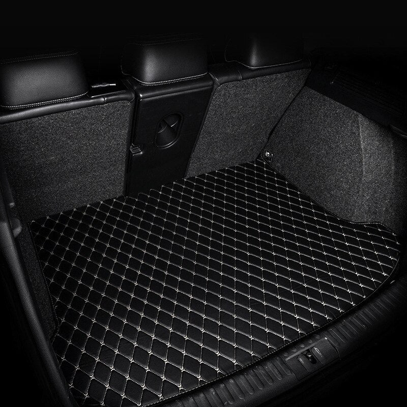 Premium Custom Luxury Car Leather Floor Mat - Full Set - All car Models - COOLCrown Store
