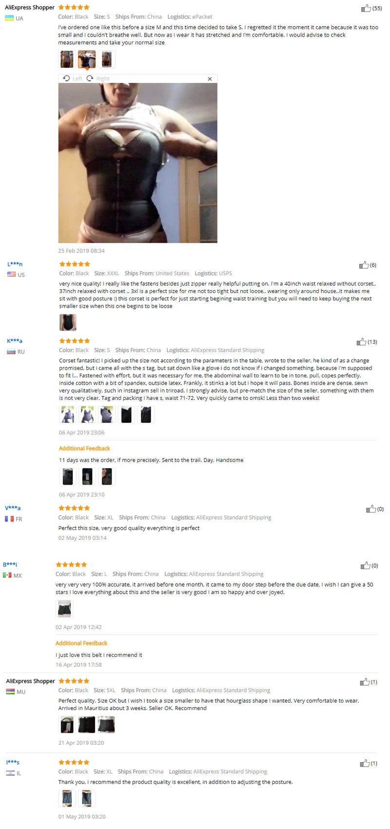 Women Latex Waist & Body Shaper Corsets with Zipper - COOLCrown Store