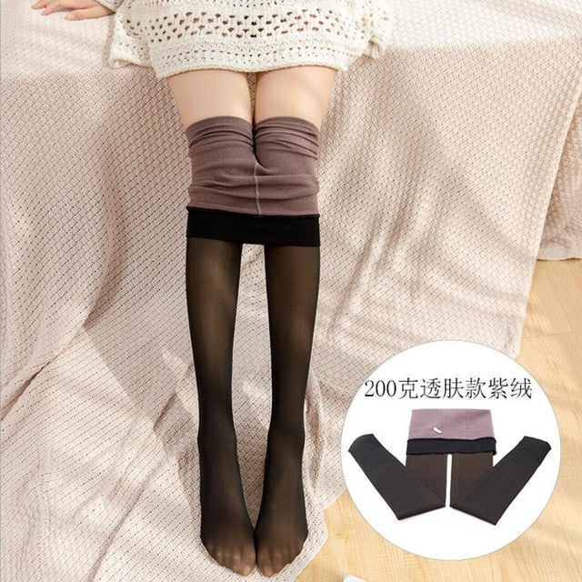 Velvet Thicken Winter Tights Pantyhose - COOLCrown Store
