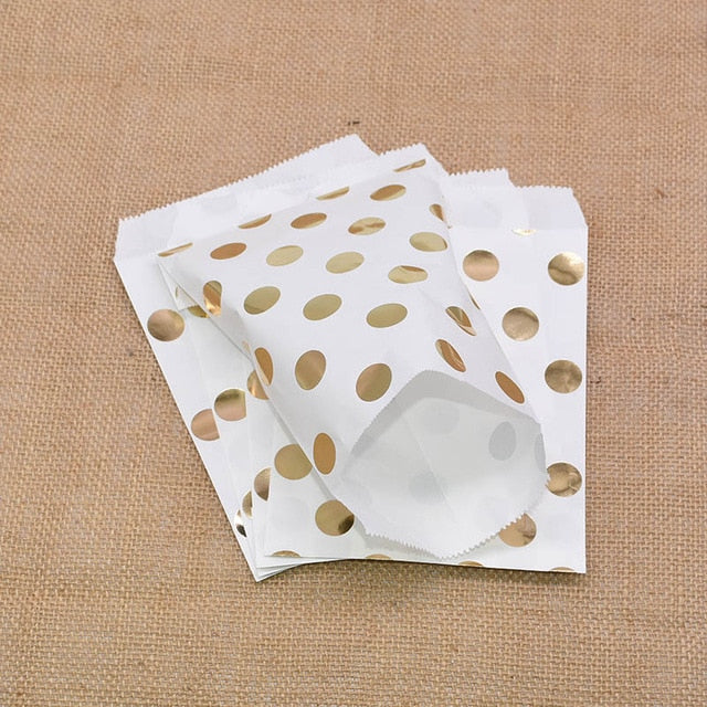 Kraft Paper Bags and Stickers For Candy or Gift - COOLCrown Store