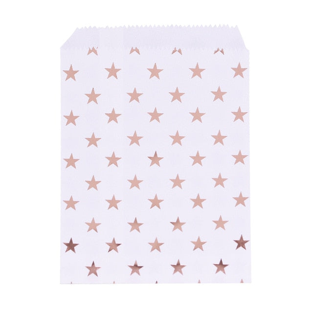 Kraft Paper Bags and Stickers For Candy or Gift - COOLCrown Store