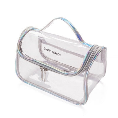 Transparent Travel Organizer Clear Cosmetic Makeup Bag - COOLCrown Store