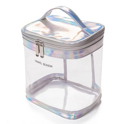 Transparent Travel Organizer Clear Cosmetic Makeup Bag - COOLCrown Store