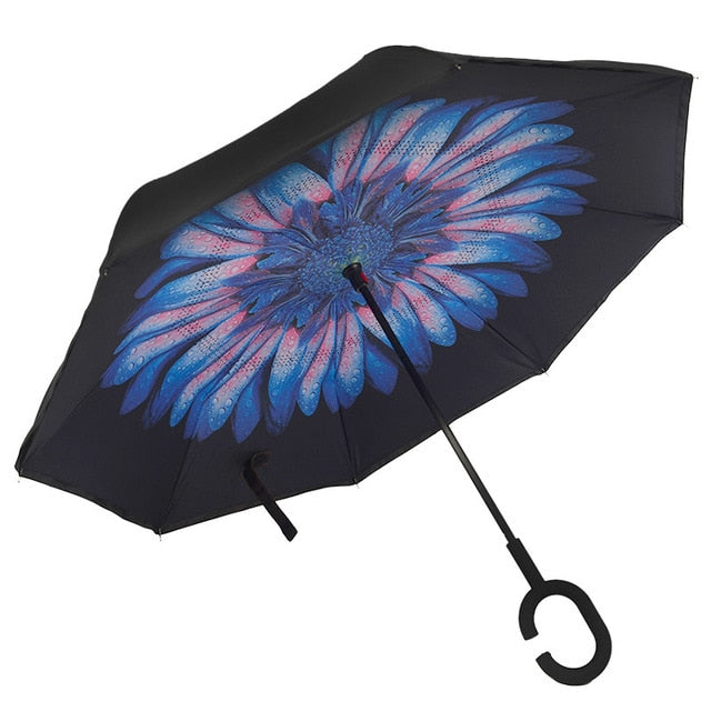 Reverse Double Layer Inverted Umbrella - COOLCrown Store