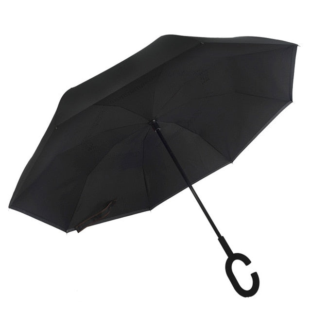 Reverse Double Layer Inverted Umbrella - COOLCrown Store