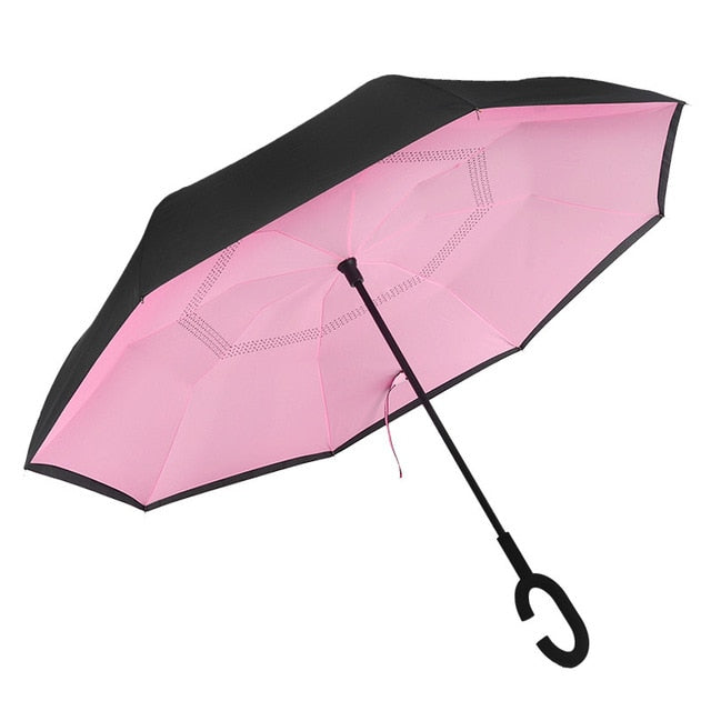 Reverse Double Layer Inverted Umbrella - COOLCrown Store