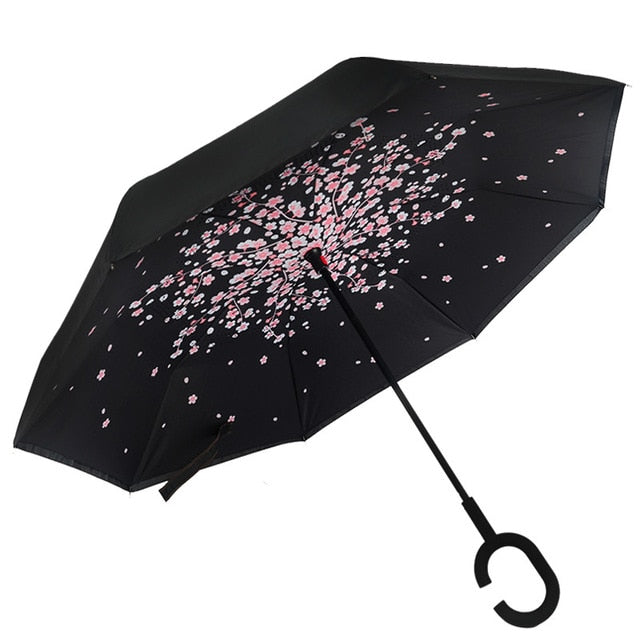 Reverse Double Layer Inverted Umbrella - COOLCrown Store