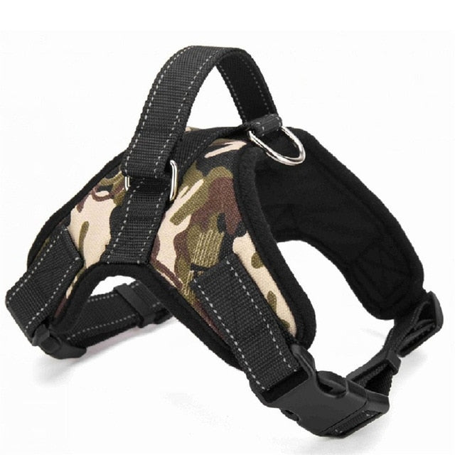 Nylon Heavy Duty Dog Pet Adjustable Padded Harness Collar - COOLCrown Store