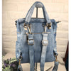 School Mini Denim Backpack