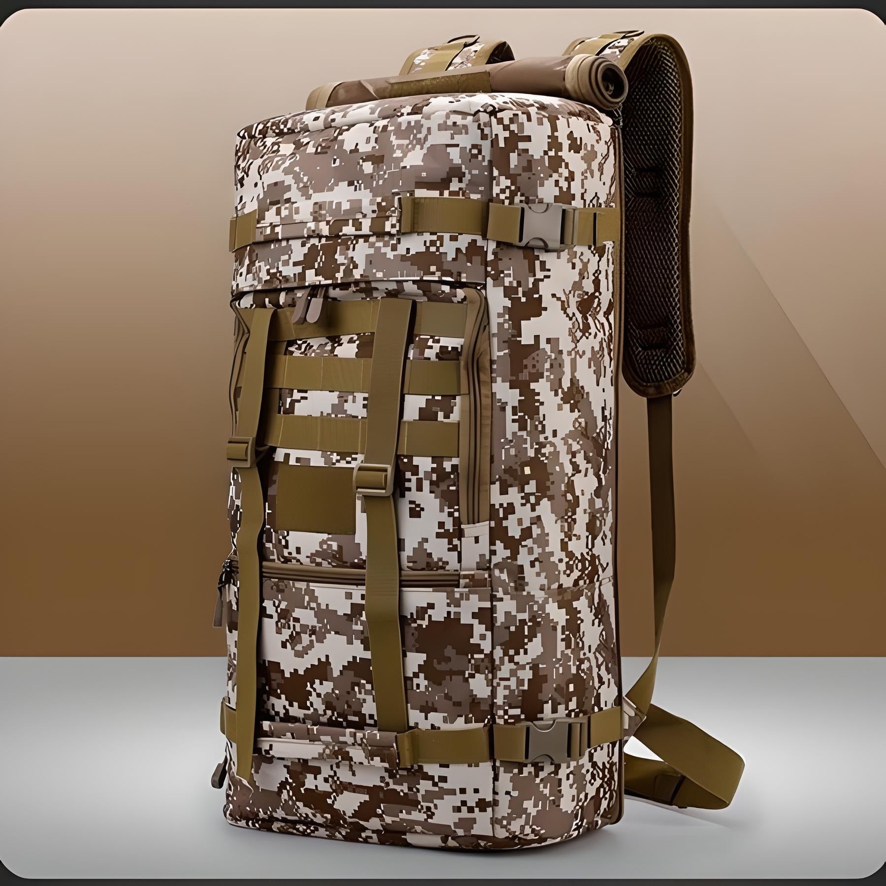 Camouflage Large Capacity Travel Backpack