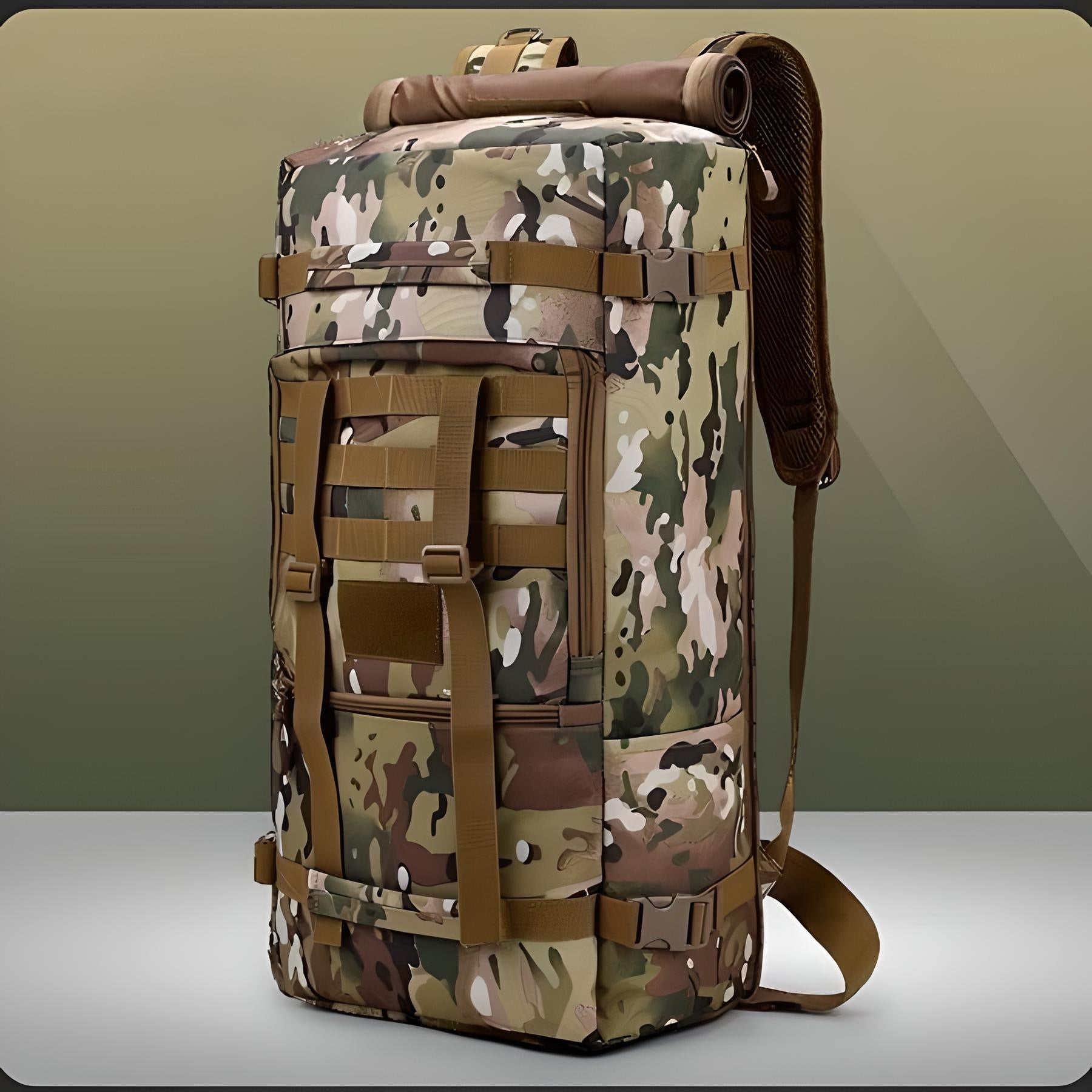 Camouflage Large Capacity Travel Backpack