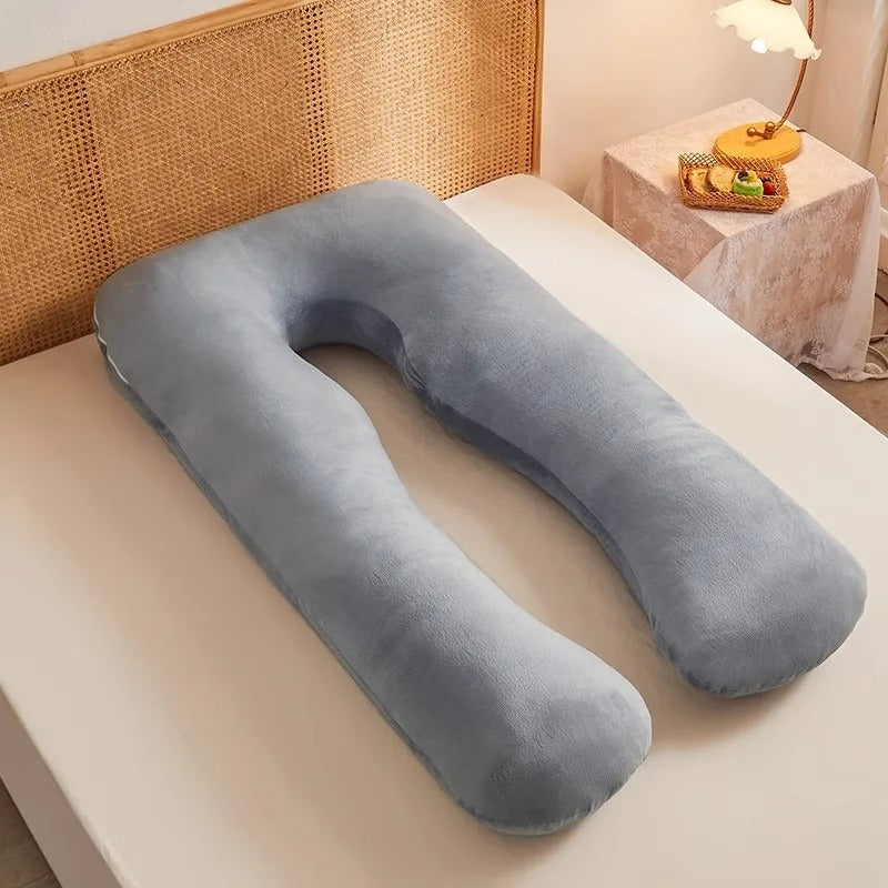 U-Shaped Pregnancy Pillow – Full Body Maternity Support for Back & Belly Sleep - COOLCrown Store