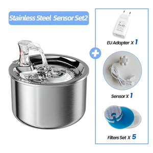 Stainless Steel Pet Water Dispenser Fountain