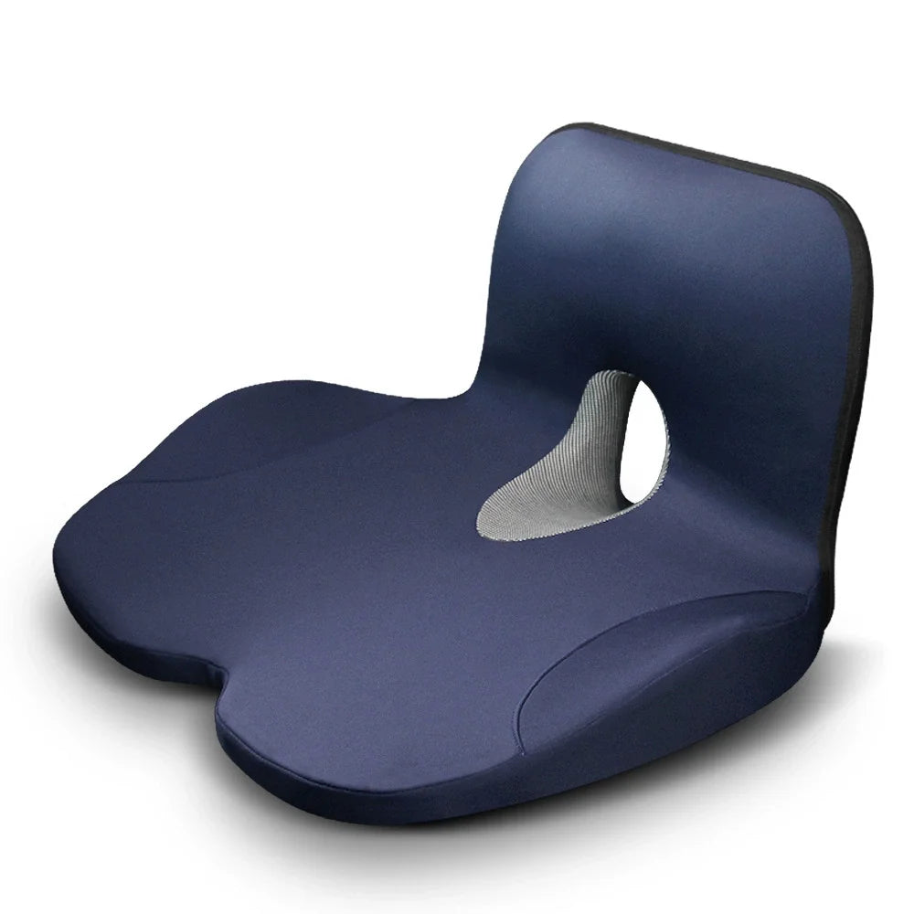 Memory Foam Seat & Back Support Cushion Set for Office Chair & Car - COOLCrown Store