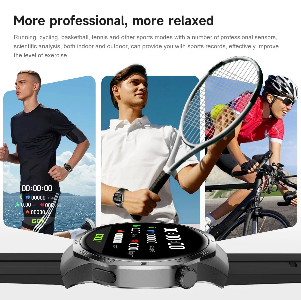 Huawei GT5 Pro Max Smart Watch – Advanced GPS & Health Smartwatch for Men