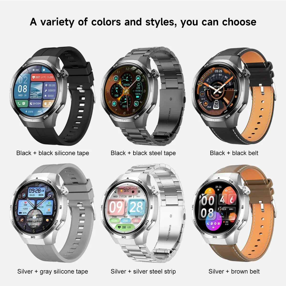 Huawei GT5 Pro Max Smart Watch – Advanced GPS & Health Smartwatch for Men