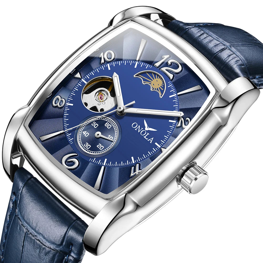 Retro Luxury Men’s Automatic Mechanical Watch Waterproof Night Light