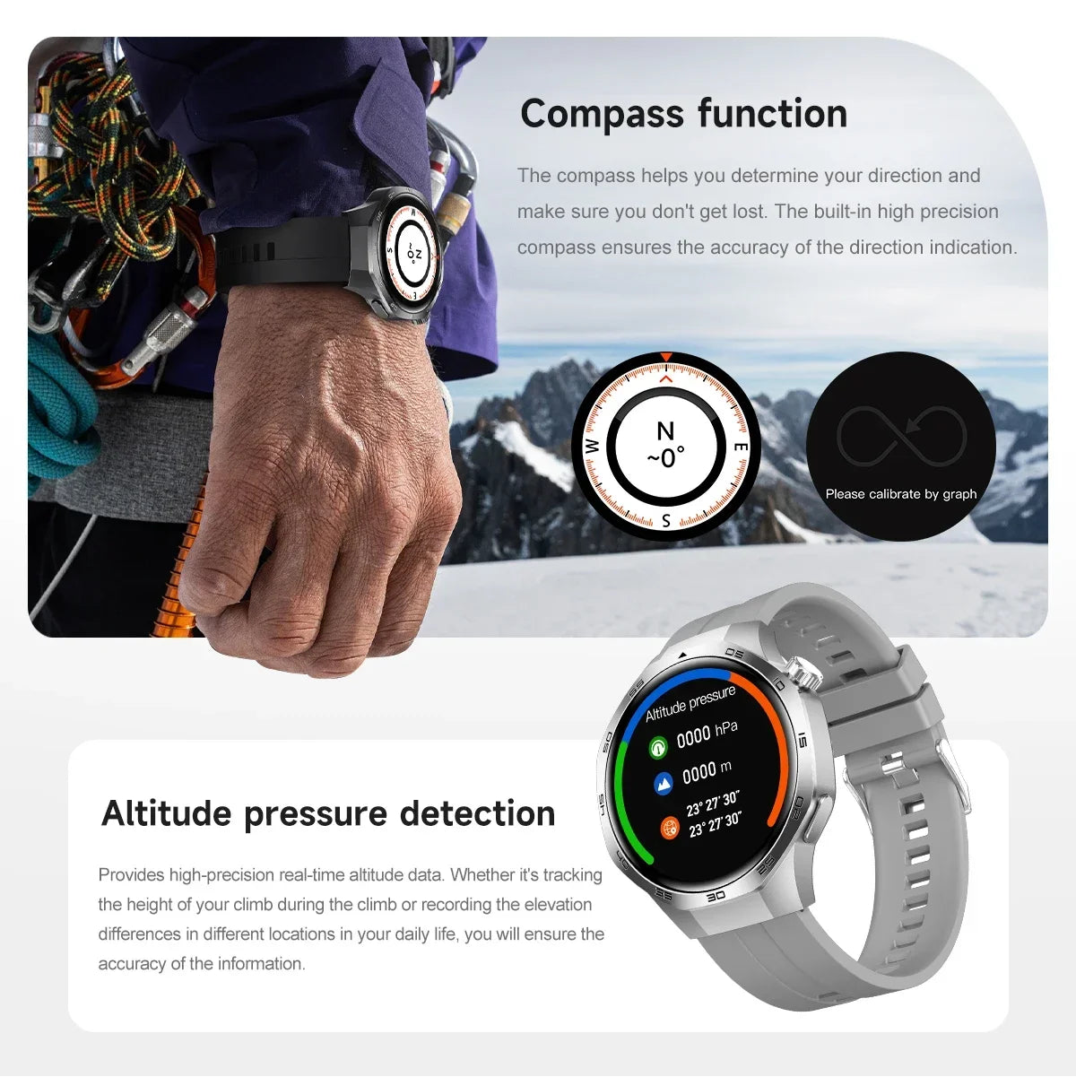 Huawei GT5 Pro Max Smart Watch – Advanced GPS & Health Smartwatch for Men