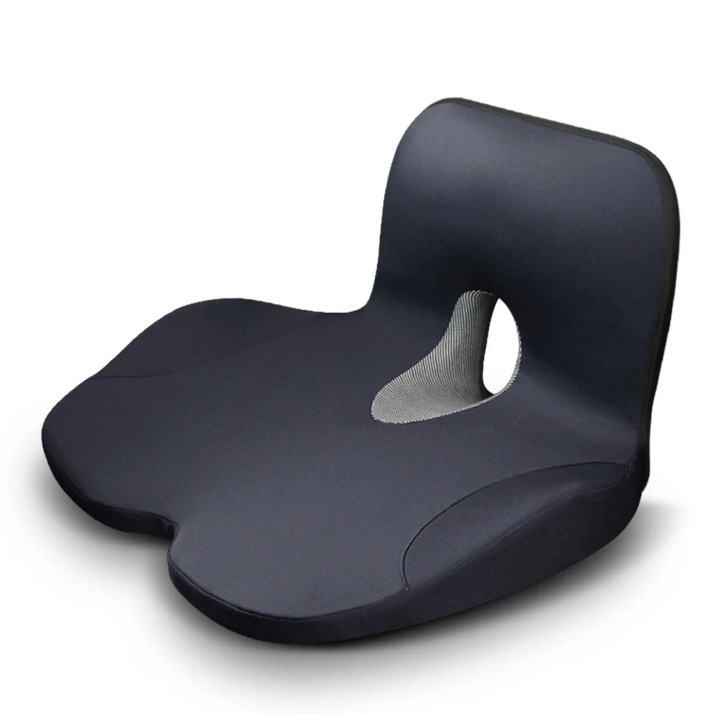 Memory Foam Seat & Back Support Cushion Set for Office Chair & Car - COOLCrown Store