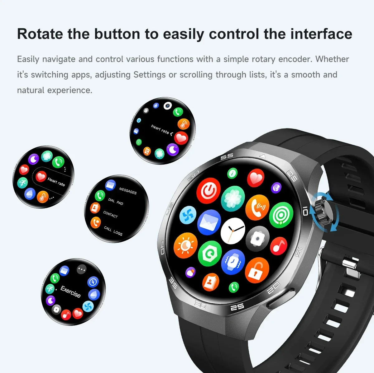 Huawei GT5 Pro Max Smart Watch – Advanced GPS & Health Smartwatch for Men