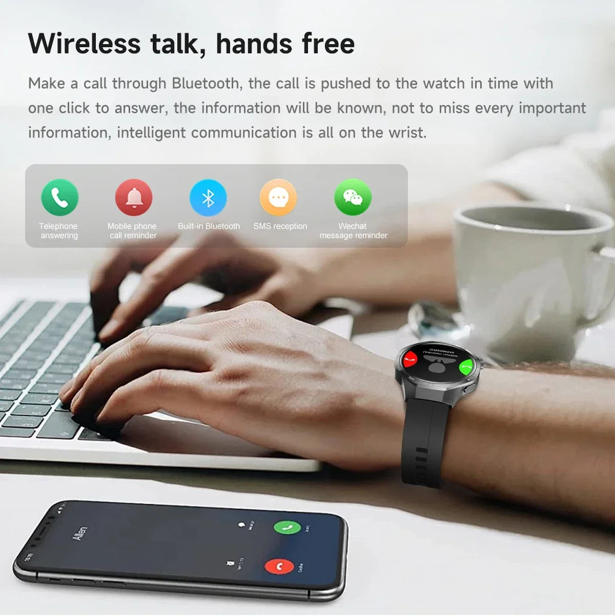 Huawei GT5 Pro Max Smart Watch – Advanced GPS & Health Smartwatch for Men