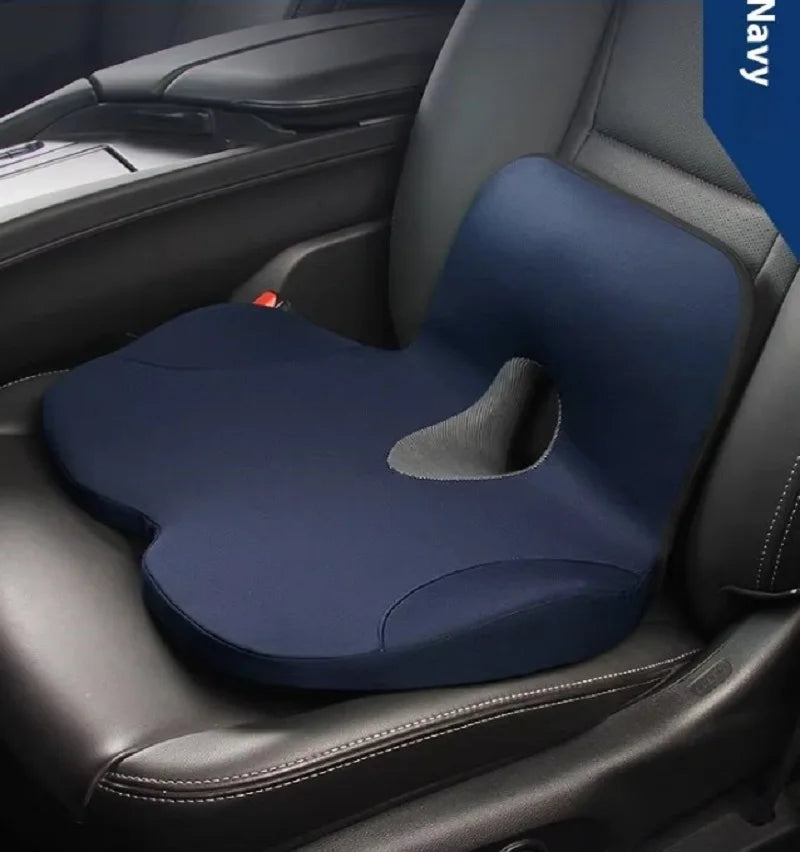 Memory Foam Seat & Back Support Cushion Set for Office Chair & Car - COOLCrown Store