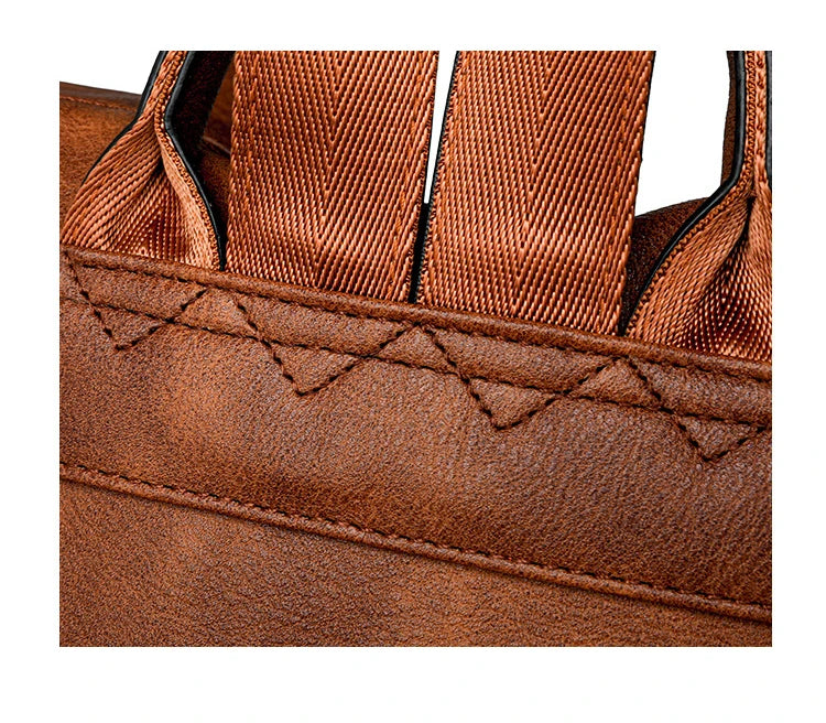 Large Leather Backpack for Women Travel Fashion Shoulder Bag With Tassel Purse