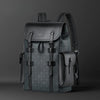 Septwolves Business Leather Backpack | Waterproof Laptop Travel Bag
