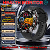Smartwatch for Men – Health Tracker with ECG, BP, SpO2, Uric Acid