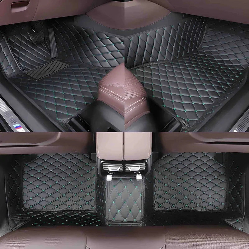 Premium Custom Luxury Car Floor Mats – Waterproof, Full Set for All Car Models - COOLCrown Store